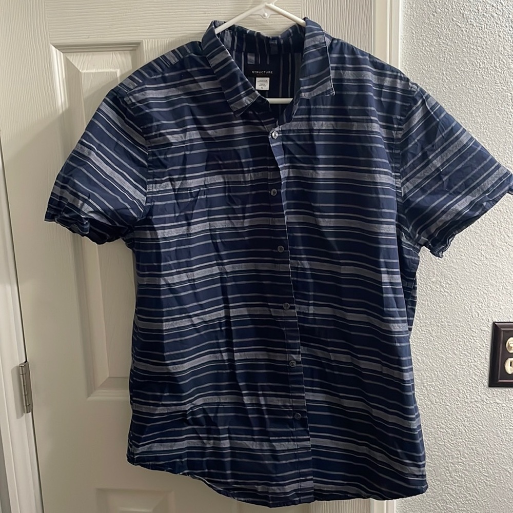 Mens shirt sleeve shirt